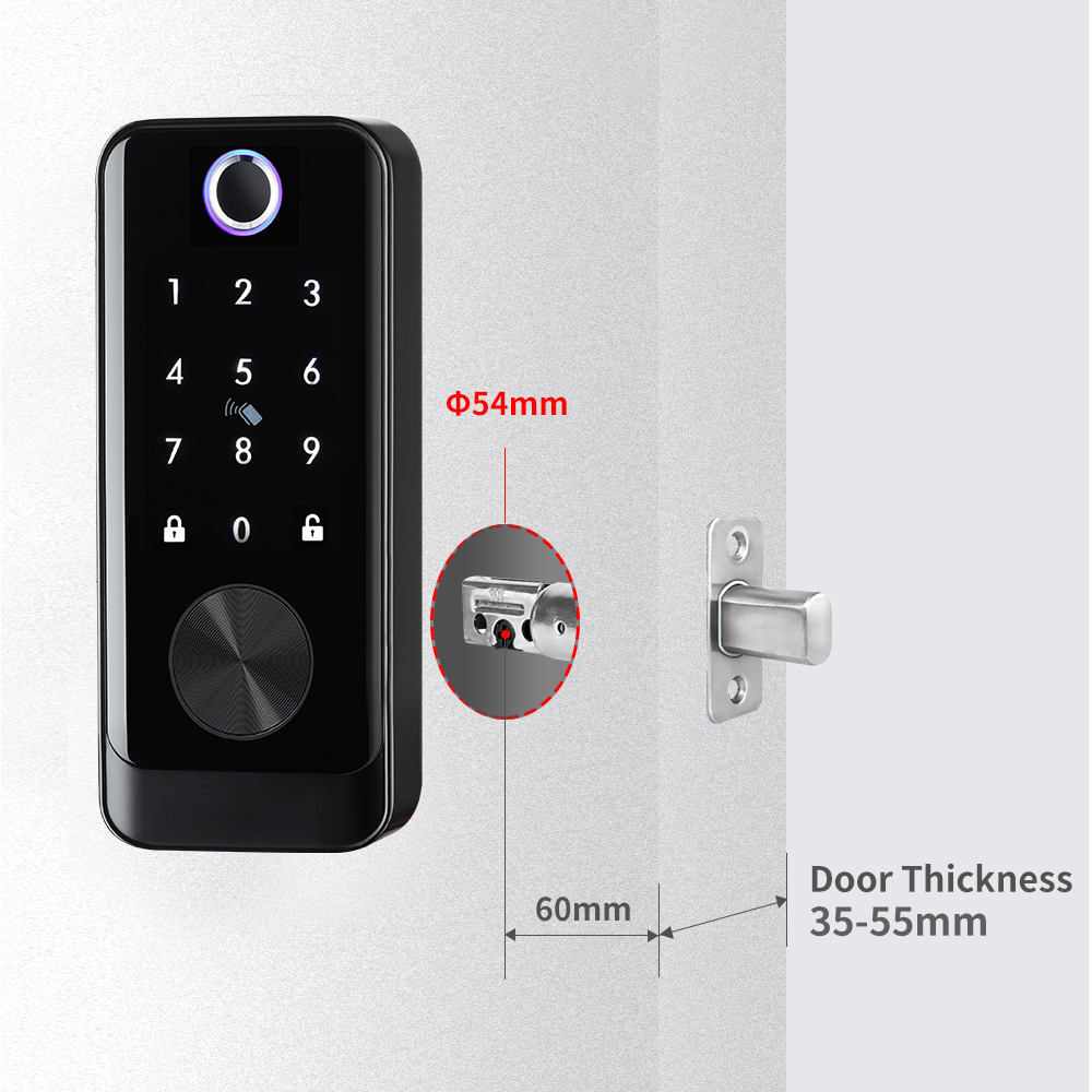 Cerradura Digital Inteligente  - Smart Lock Deadbolt Keypad Bluetooth reseña y precio