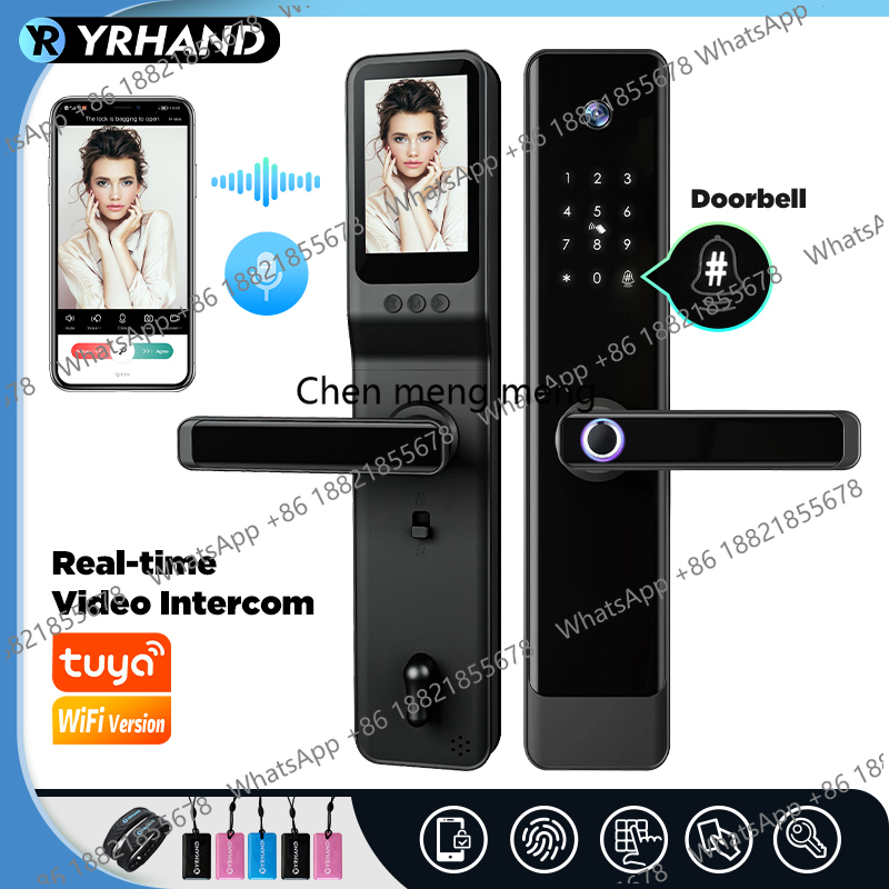 Cerradura Inteligente YRHAND T - Video Door Lock With Camera Peephole reseña y precio