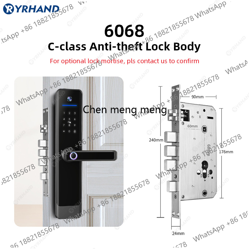 Cerradura Inteligente YRHAND T - Video Door Lock With Camera Peephole reseña y precio
