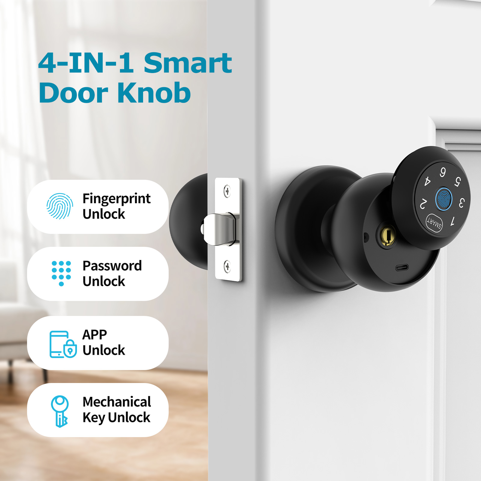 Cerradura Inteligente Viladepo - Smart Lock Deadbolt Keypad Bluetooth reseña y precio