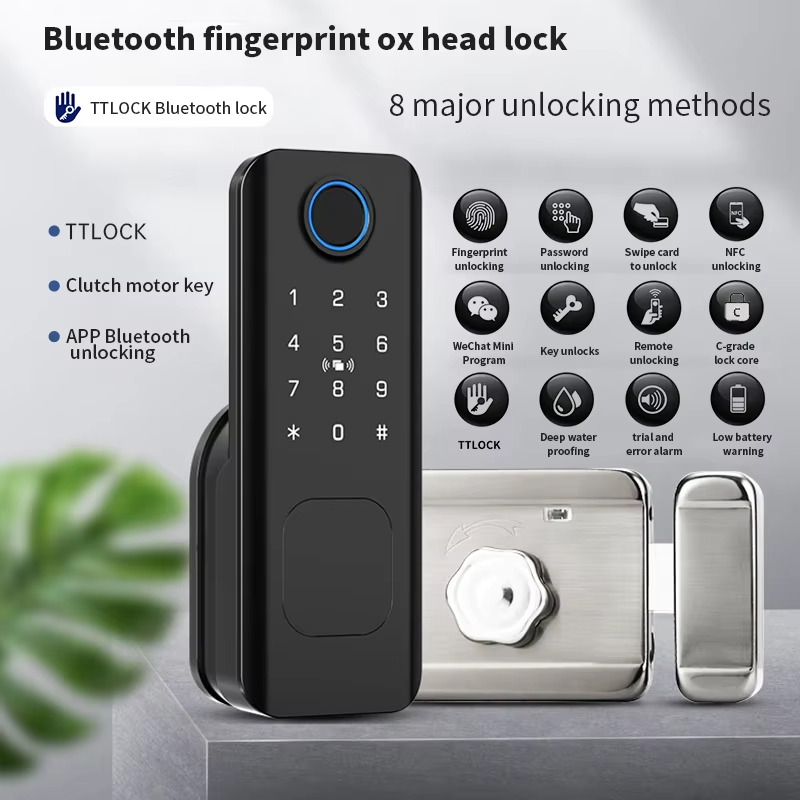 Cerradura Inteligente Digital  - Smart Rim Lock Wifi Fingerprint reseña y precio