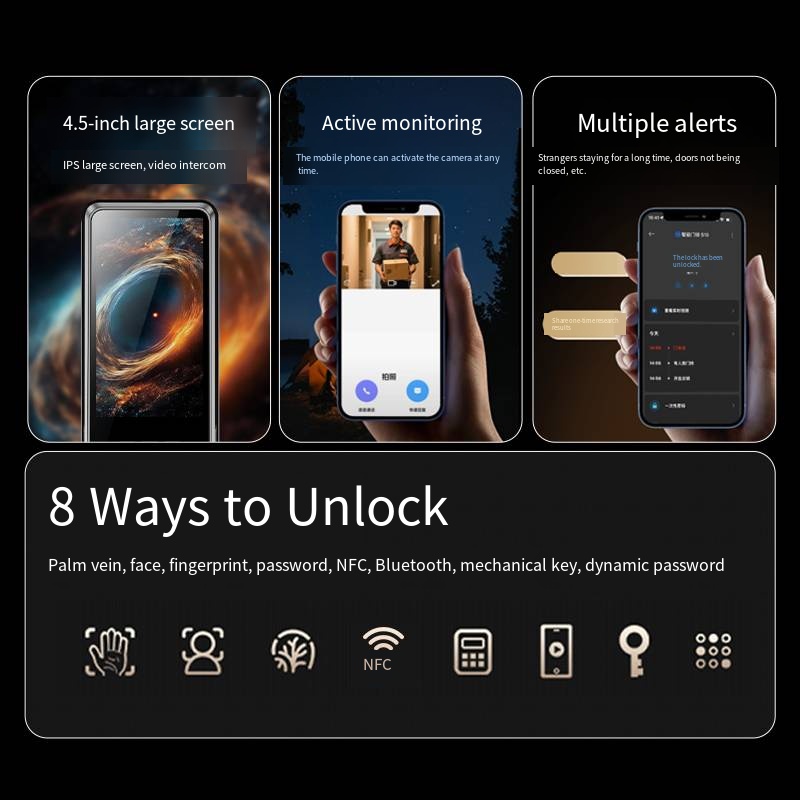 Cerradura electrónica Digital  - Face Recognition Door Lock reseña y precio