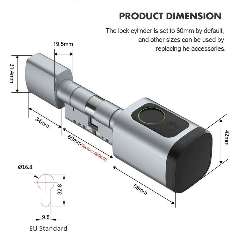 Cerradura Inteligente Digital  - Smart Door Lock Tuya App reseña y precio