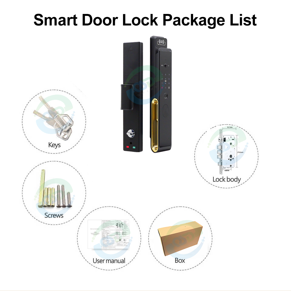 Cerradura de puerta con videop - Face Recognition Door Lock reseña y precio