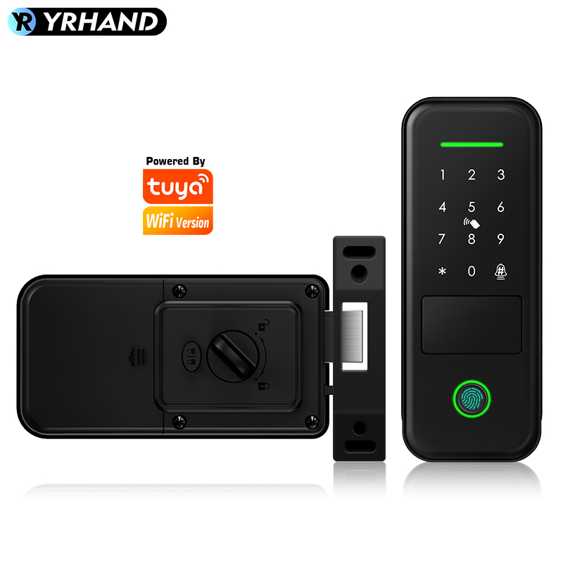 Cerradura inteligente Tuya, ce - Smart Rim Lock Wifi Fingerprint reseña y precio