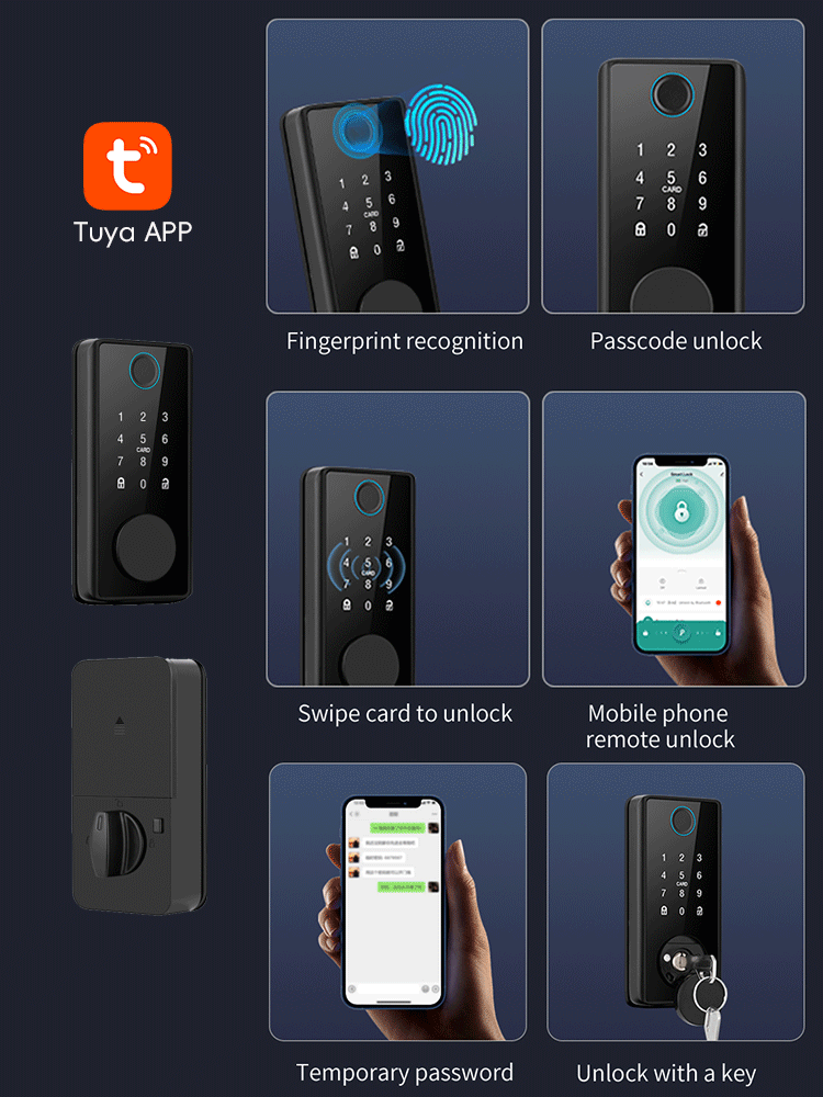 RAYKUBE-cerradura inteligente  - Smart Lock Deadbolt Keypad Bluetooth reseña y precio