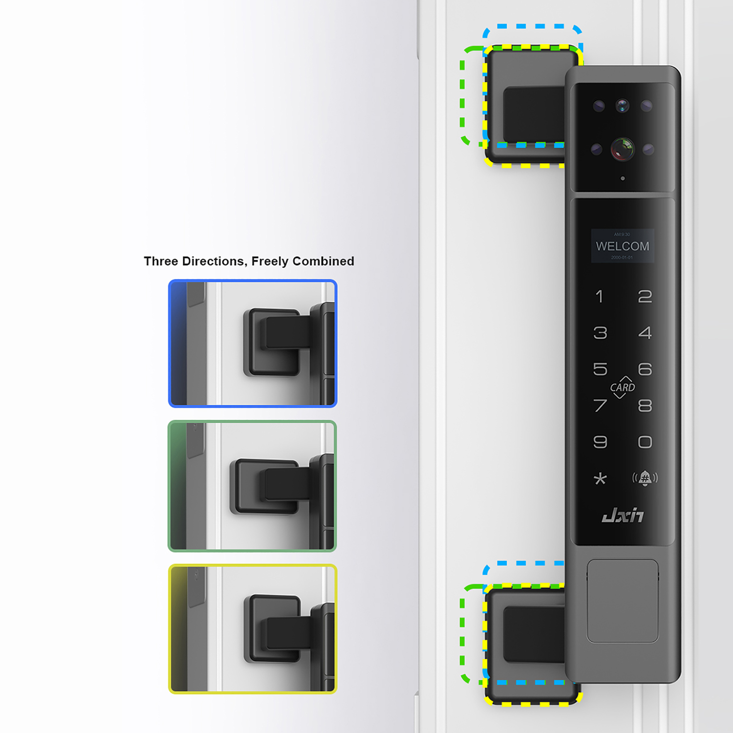 Cerradura Inteligente para Pue - Smart Door Lock 3D Face Palm Vein reseña y precio
