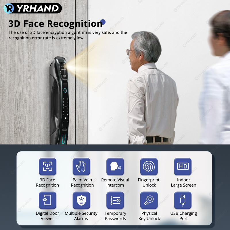Cerradura Inteligente con Reco - Face Recognition Door Lock reseña y precio