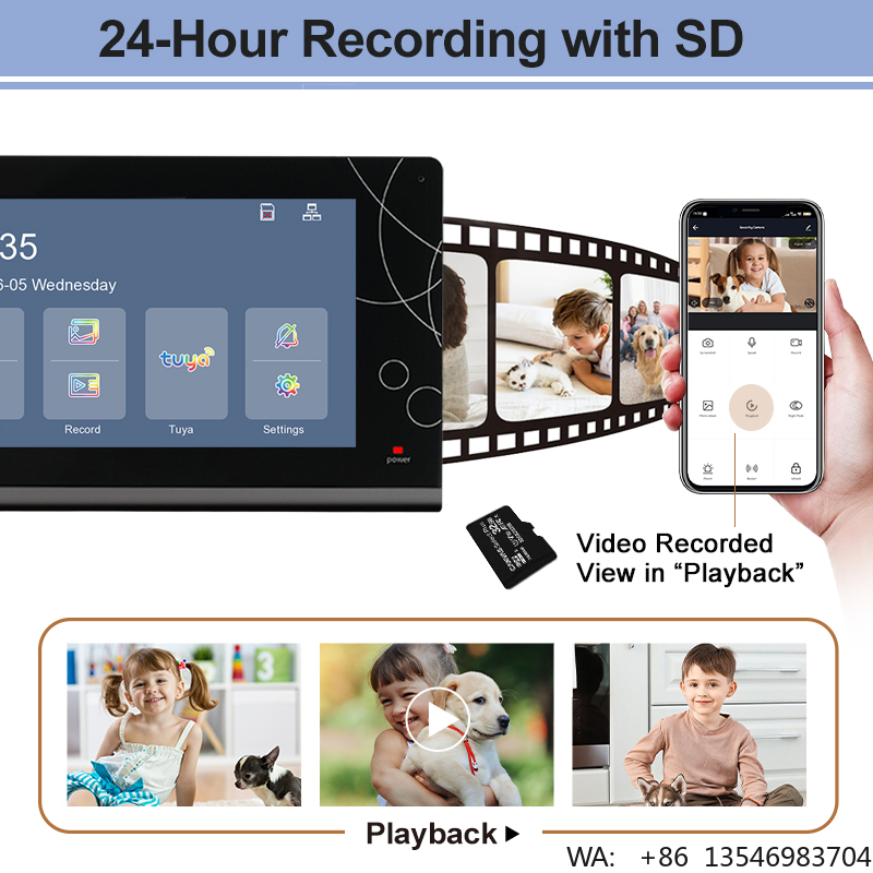 Videoportero Inteligente WiFi  - Smart Door Lock With Camera Intercom reseña y precio