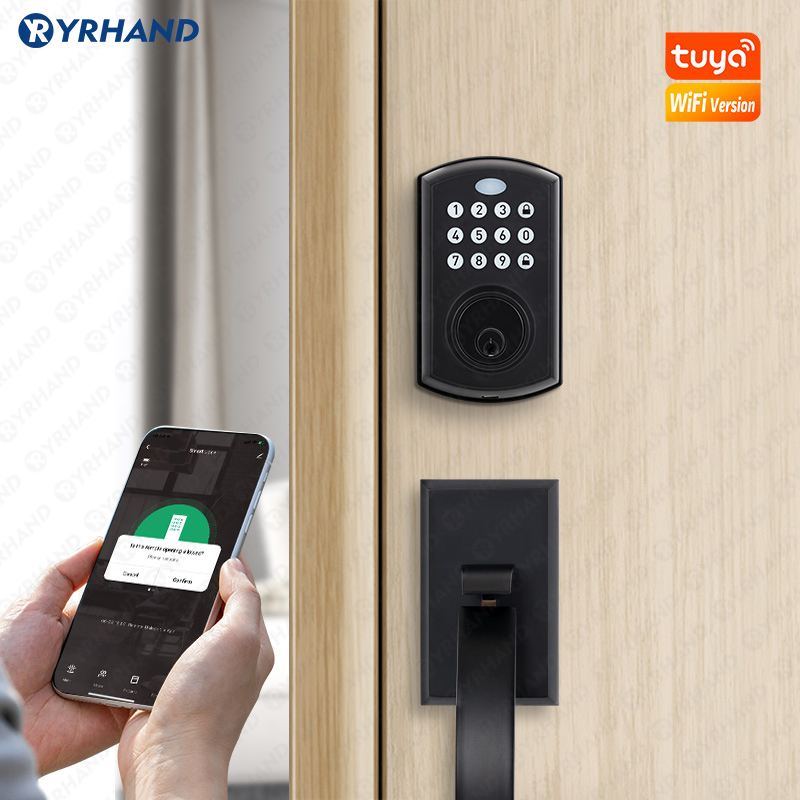 YRHAND-Fechadura eléctrica de  - Smart Lock Deadbolt Keypad Bluetooth reseña y precio