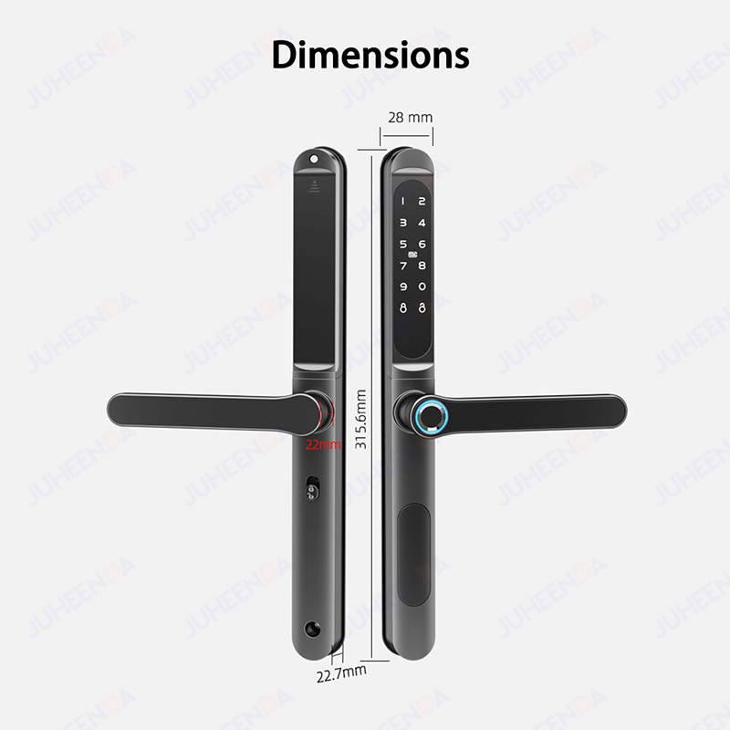 Cerradura inteligente de alumi - Smart Lock For Sliding Door reseña y precio