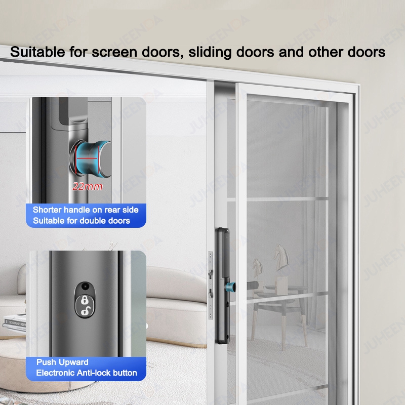 Cerradura inteligente de alumi - Smart Lock For Sliding Door reseña y precio