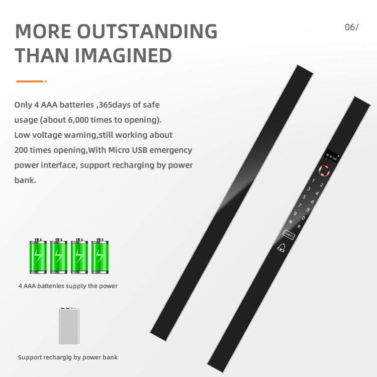VIANS APP 80CM cerradura eléct - Digital Door Lock Fingerprint Handle reseña y precio
